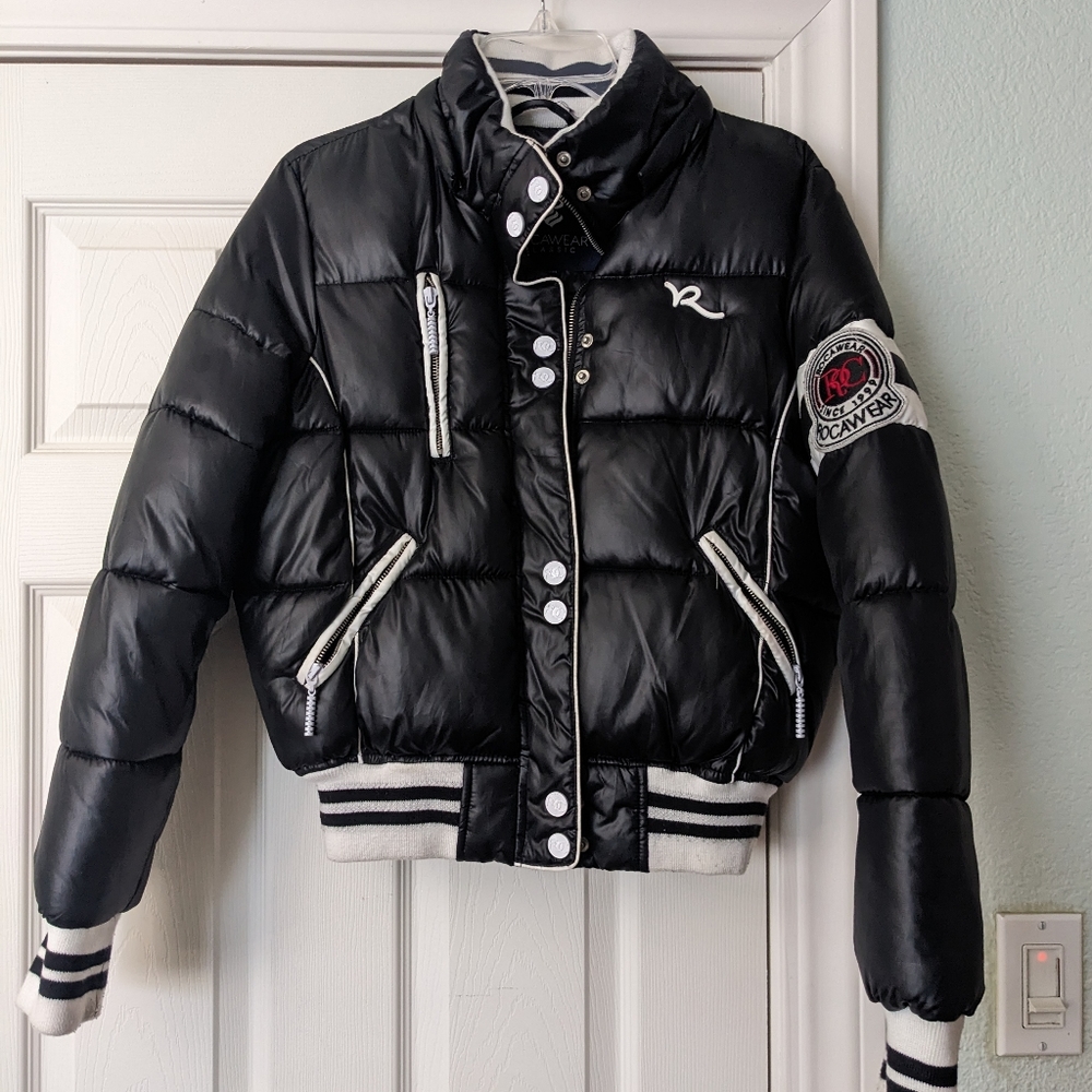 Women/juniors Rocawear Puffer Coat